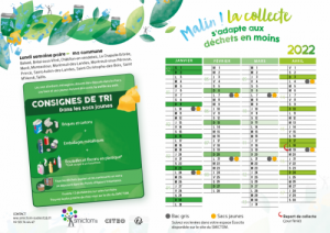 Calendrier Smirtom 2023 À Partir Du 1Er Janvier 2022, Le Camion S'adapte Au Rythme Des Usagers. -  Smictom Sud Est 35 | Smictom Sud Est 35